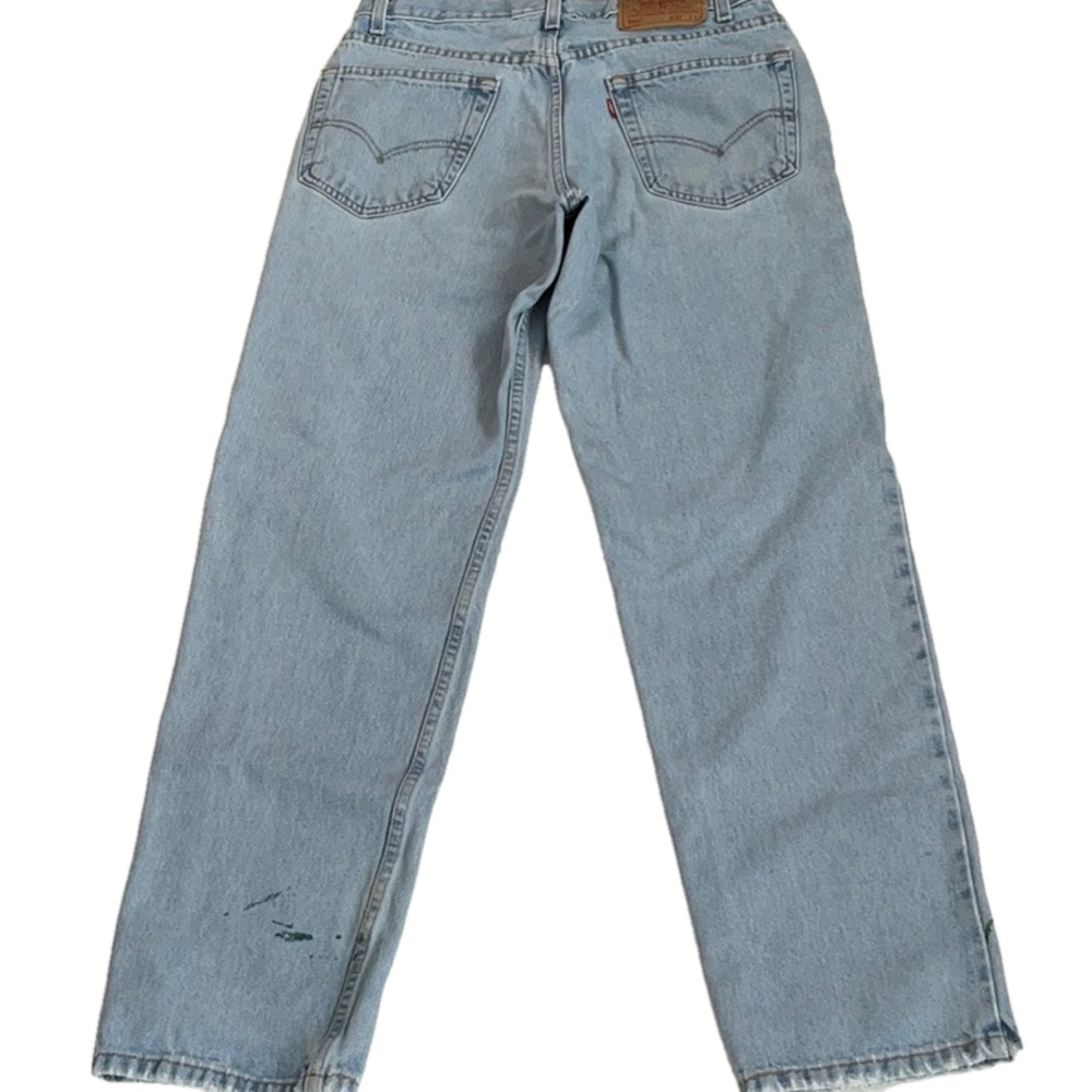 Levi’s 550 Relaxed Fit Men's Light Blue Jeans - Picture 6 of 9